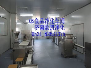 濟(jì)南歐凱凈化供應(yīng)云南qs食品車間 食品車間凈化工程